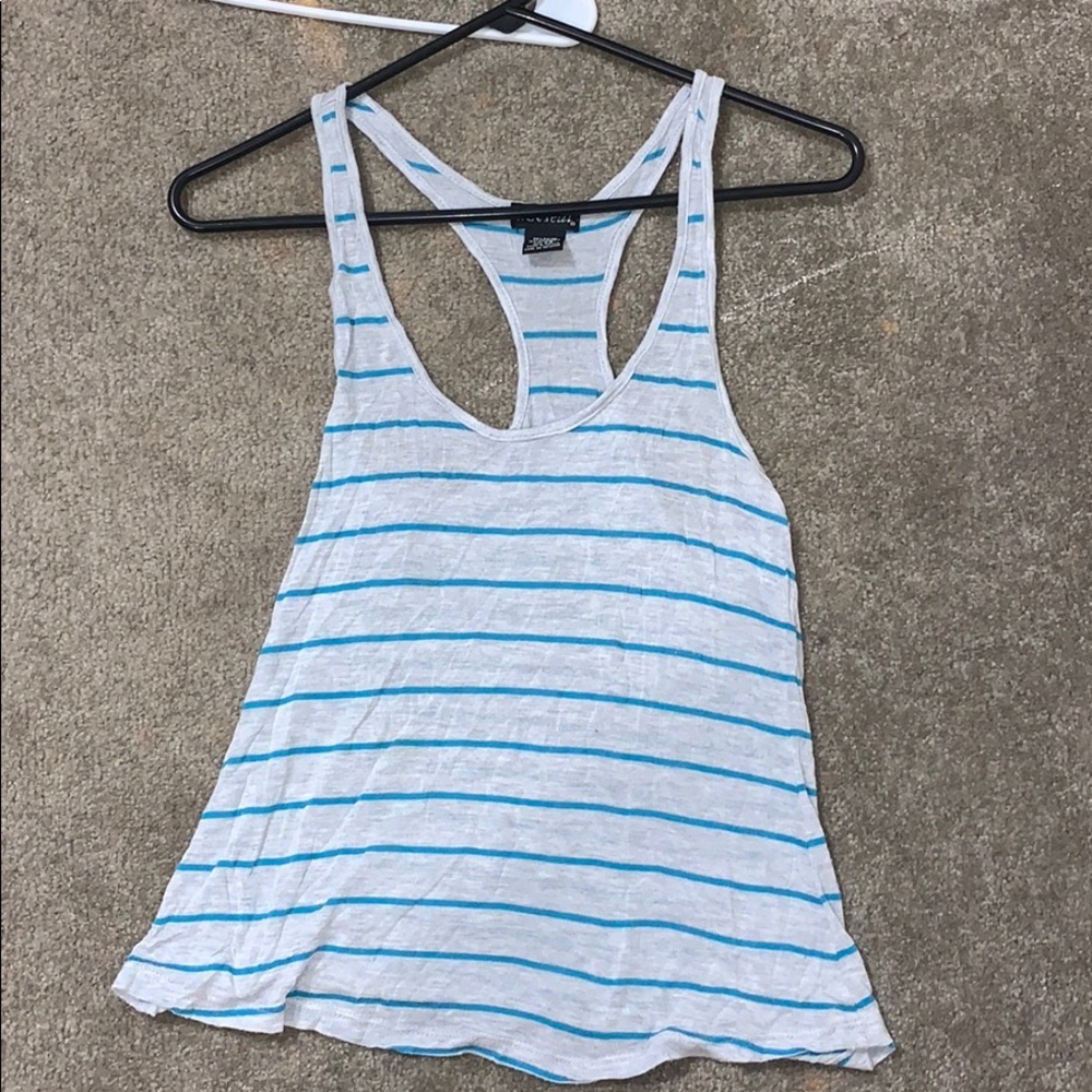 Wet seal Grey and Blue tank
